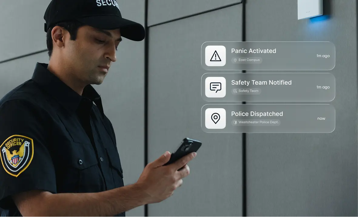 Respond faster with real time notifications.