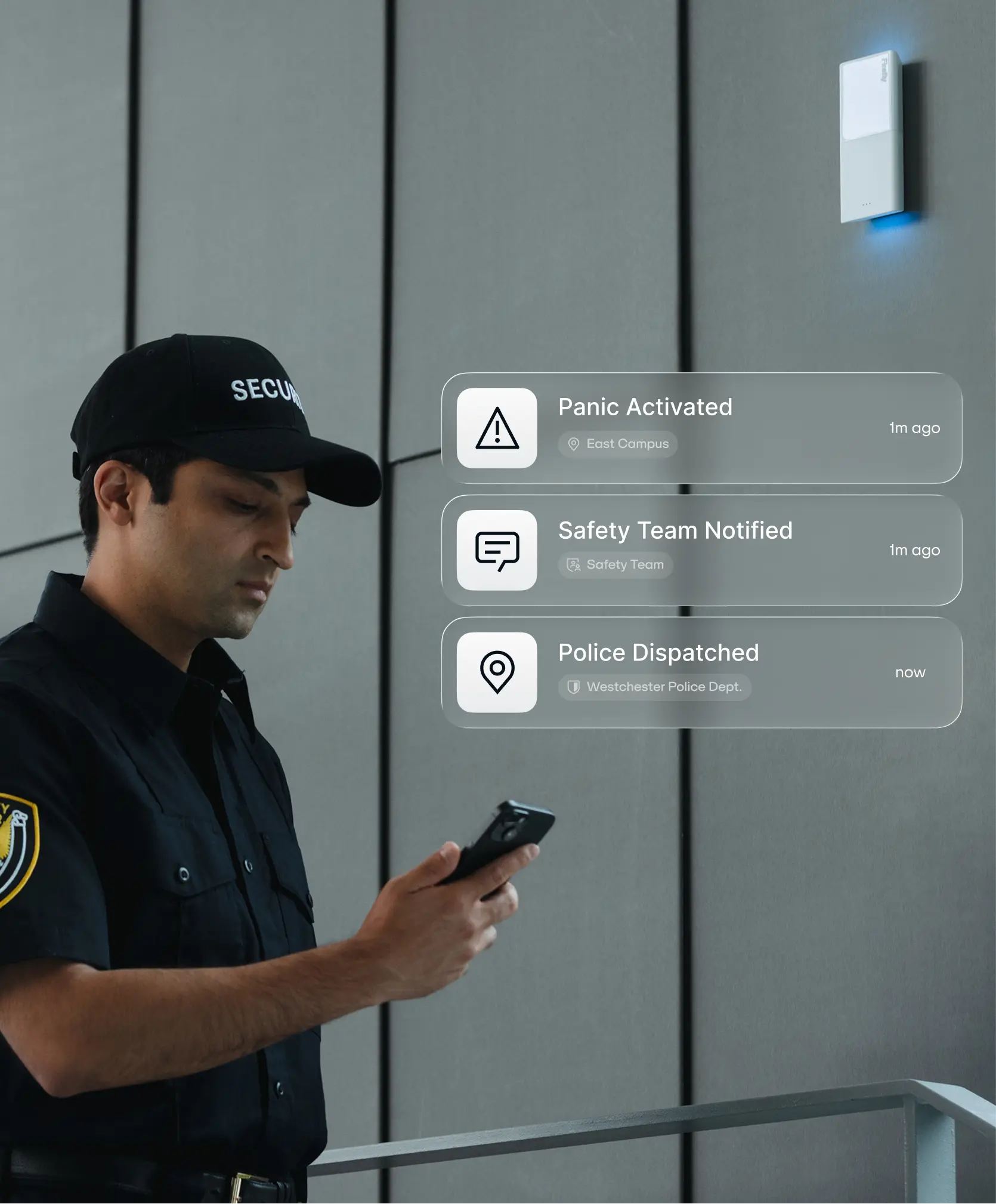 Respond faster with real time notifications.